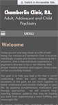 Mobile Screenshot of chamberlinclinic.com